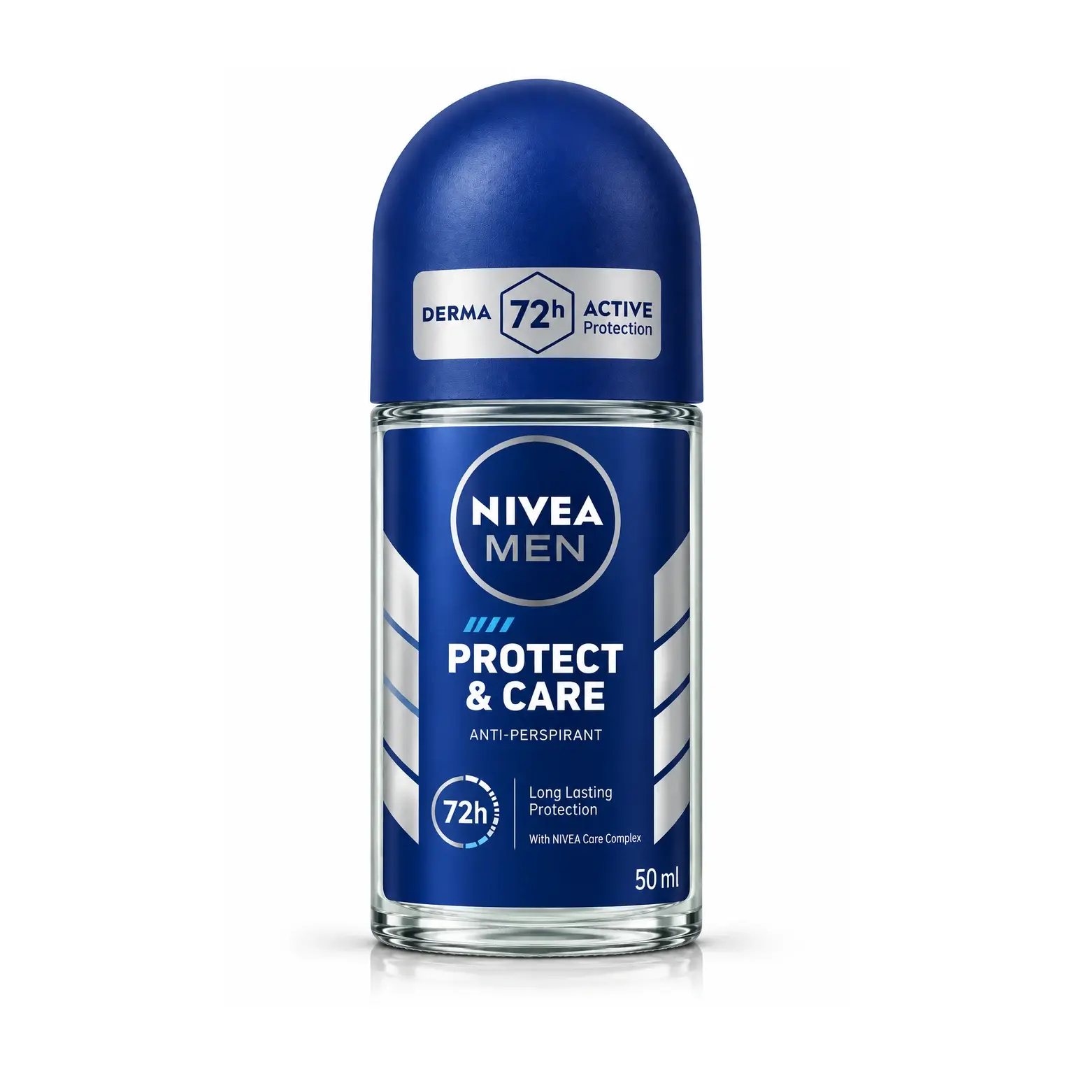ڕۆڵ ئۆنی دژە ئارەقی پیاوانی نیڤیا مێن Protect & Care، پاراستنی ٧٢ کاتژمێری – ٥٠ مل