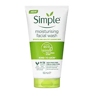 Simple Moisturizing Facial Wash غـسولی پـاککردنەوەی ڕووخسار
