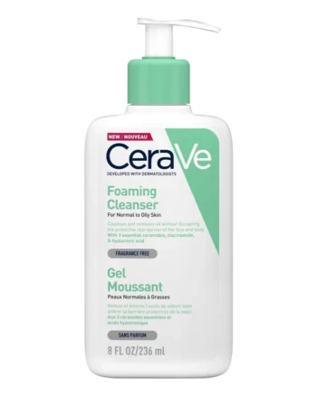 Cerave foaming cleanser  پاککەرەوەی کەفی