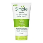 Simple moisturising facial wash پاککەرەوەی