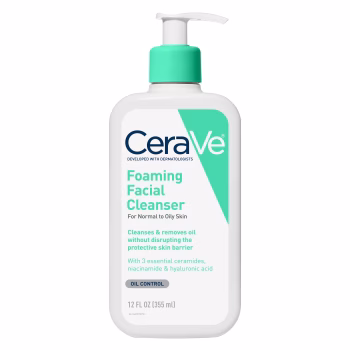 Cerave foaming cleanser پاککەرەوەی دەموچاوی
