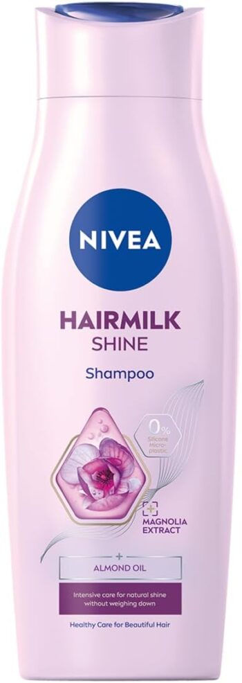 Nivea HairMilk Shine shampoo شامپۆ